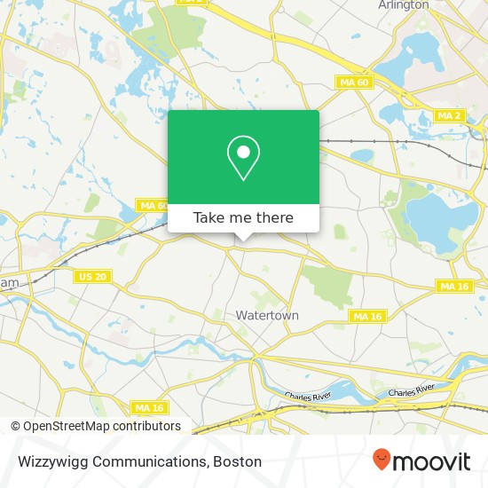 Mapa de Wizzywigg Communications