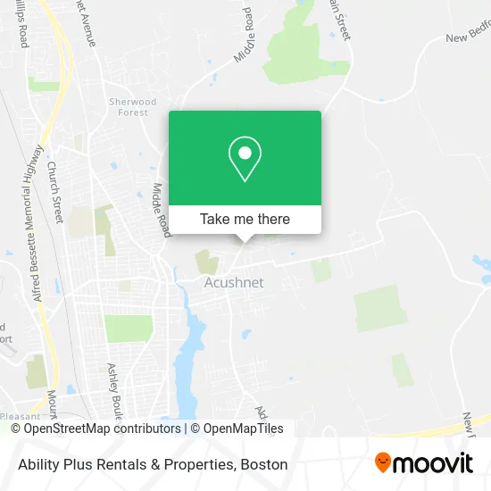 Ability Plus Rentals & Properties map