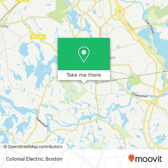 Colonial Electric map