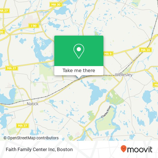 Faith Family Center Inc map