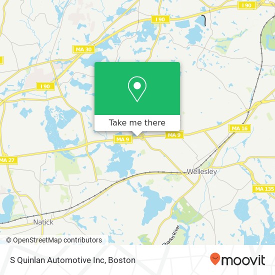 S Quinlan Automotive Inc map