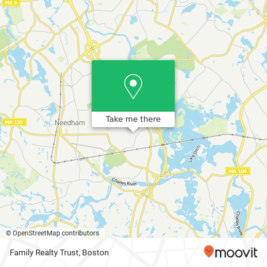 Mapa de Family Realty Trust