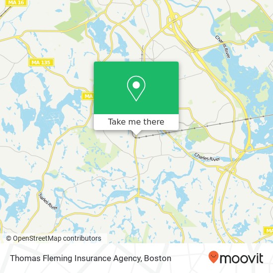 Thomas Fleming Insurance Agency map