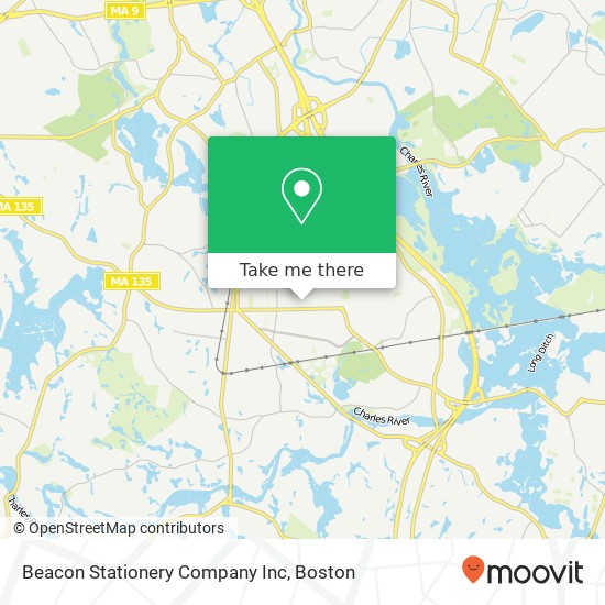 Mapa de Beacon Stationery Company Inc