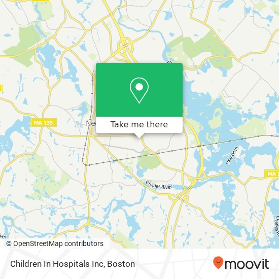 Children In Hospitals Inc map