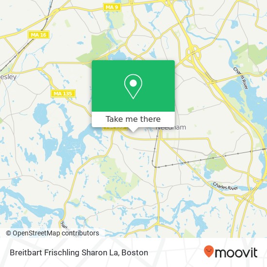 Mapa de Breitbart Frischling Sharon La