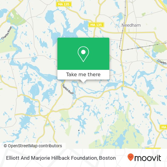 Mapa de Elliott And Marjorie Hillback Foundation