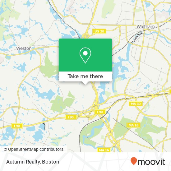 Autumn Realty map