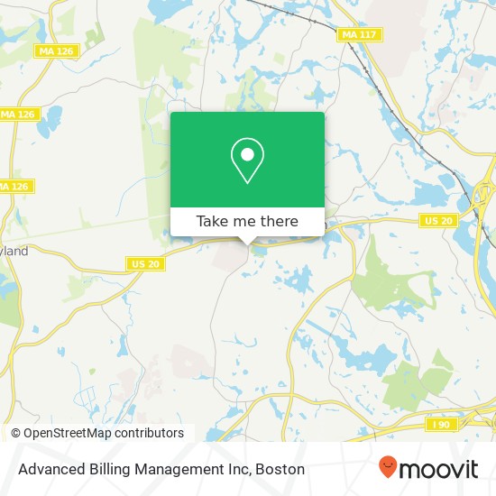 Advanced Billing Management Inc map