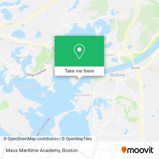 Mass Maritime Academy map