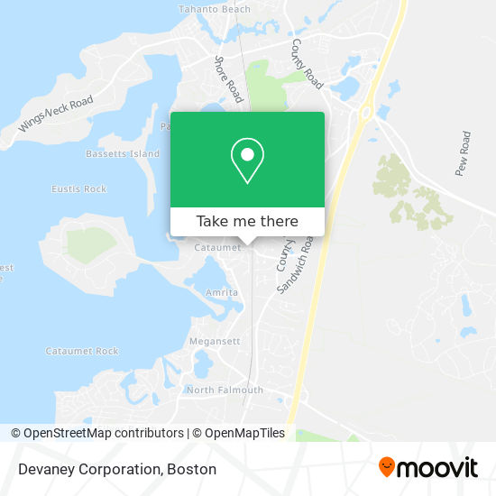 Devaney Corporation map