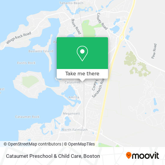 Mapa de Cataumet Preschool & Child Care