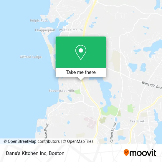 Dana's Kitchen Inc map