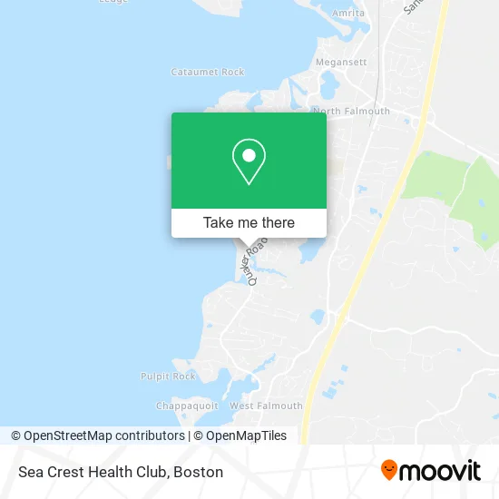 Sea Crest Health Club map