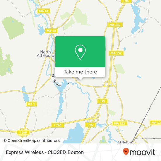 Express Wireless - CLOSED map