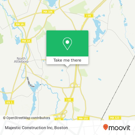 Majestic Construction Inc map