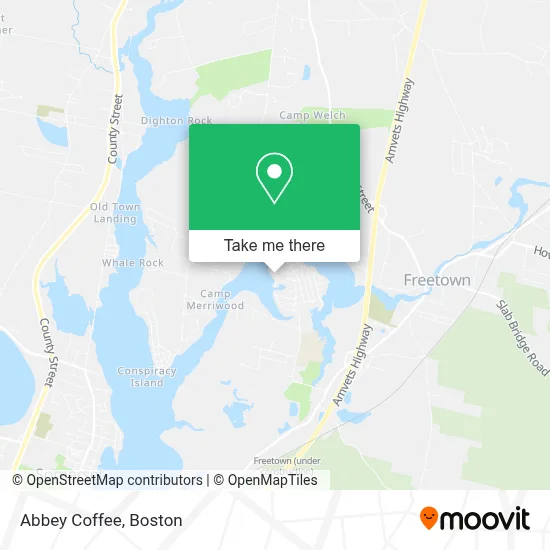Abbey Coffee map