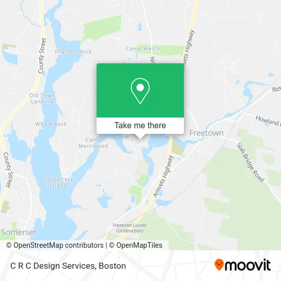 Mapa de C R C Design Services