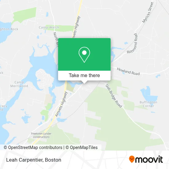 Leah Carpentier map