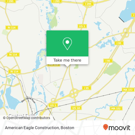 Mapa de American Eagle Construction