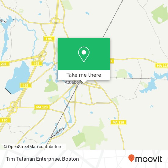 Mapa de Tim Tatarian Enterprise