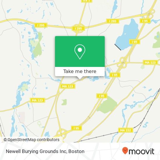 Newell Burying Grounds Inc map