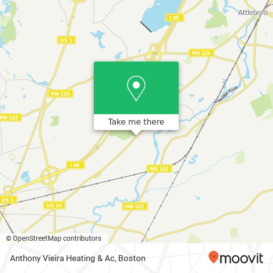 Mapa de Anthony Vieira Heating & Ac