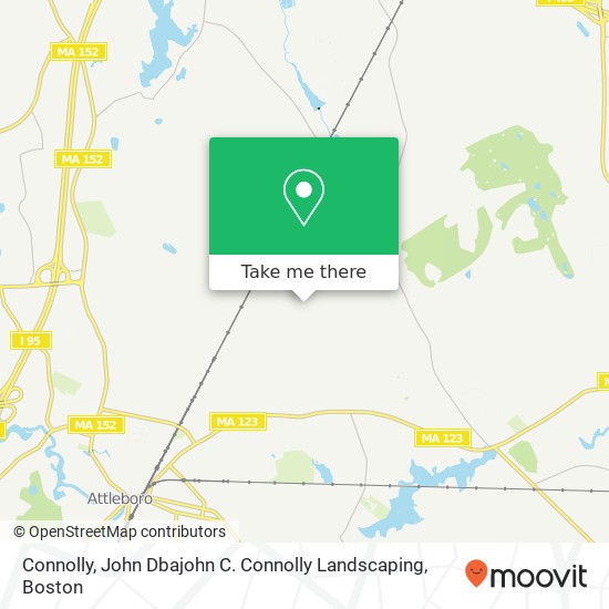 Mapa de Connolly, John Dbajohn C. Connolly Landscaping