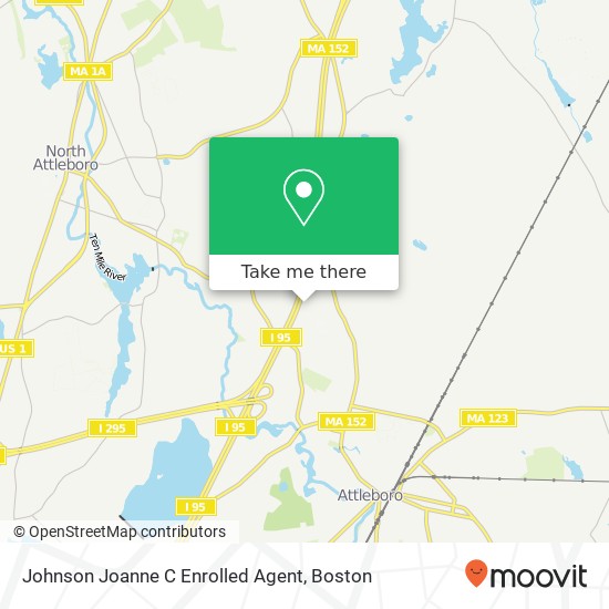 Johnson Joanne C Enrolled Agent map