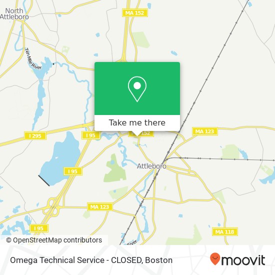Omega Technical Service - CLOSED map