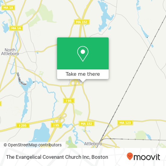 Mapa de The Evangelical Covenant Church Inc