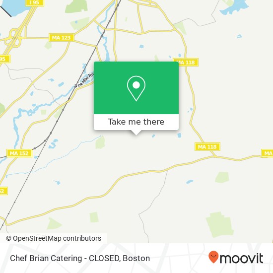 Mapa de Chef Brian Catering - CLOSED