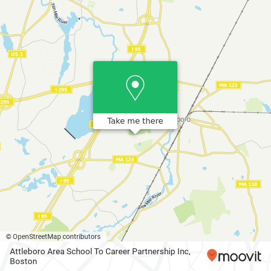 Attleboro Area School To Career Partnership Inc map