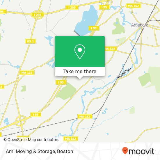 Aml Moving & Storage map