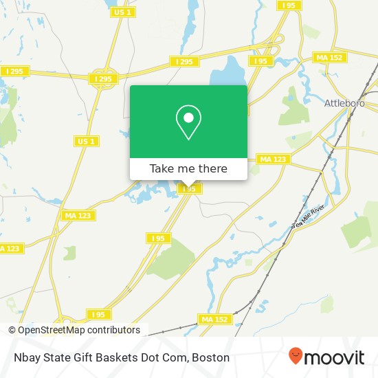 Nbay State Gift Baskets Dot Com map