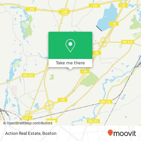 Mapa de Action Real Estate