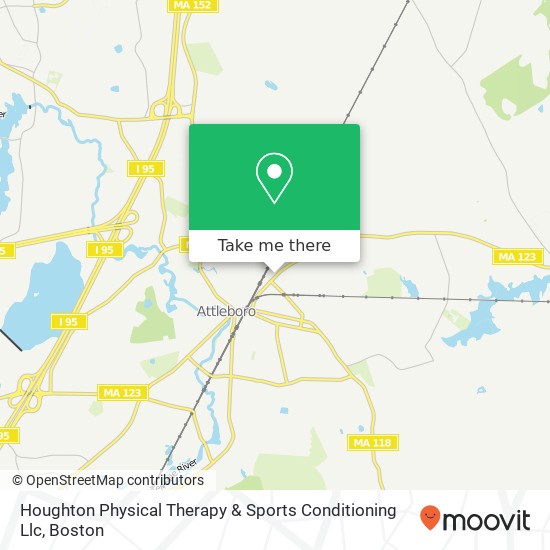 Mapa de Houghton Physical Therapy & Sports Conditioning Llc