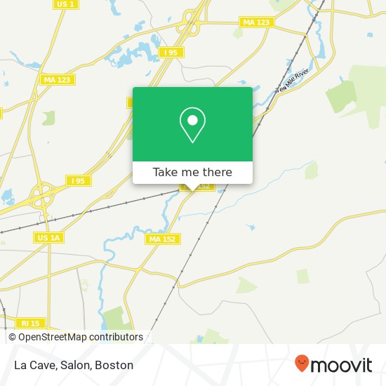 La Cave, Salon map