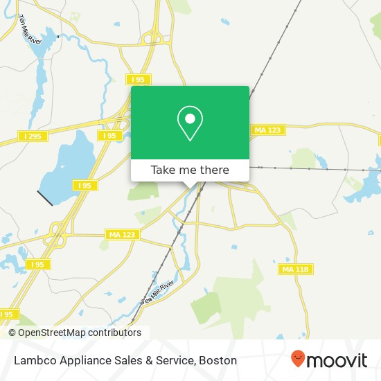 Mapa de Lambco Appliance Sales & Service