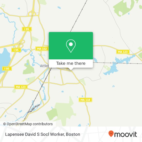 Lapensee David S Socl Worker map