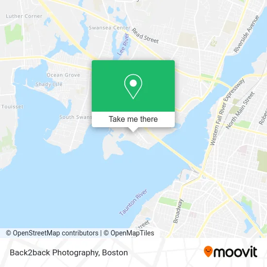 Back2back Photography map