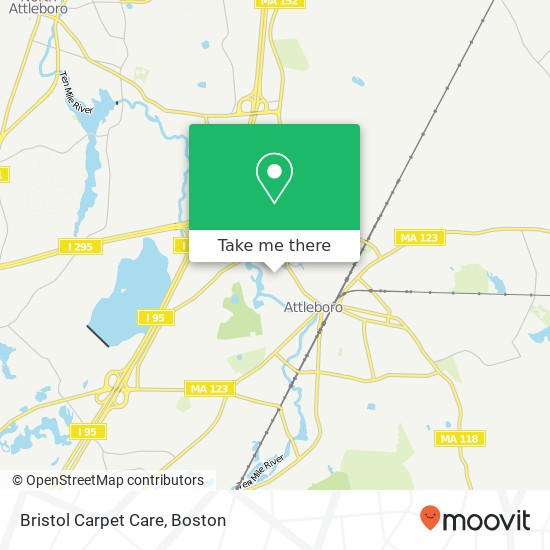 Bristol Carpet Care map