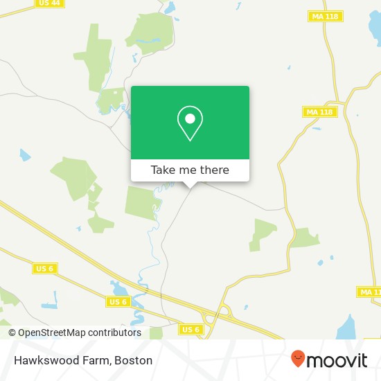 Hawkswood Farm map