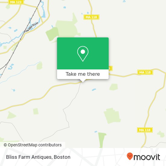 Mapa de Bliss Farm Antiques