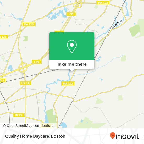 Mapa de Quality Home Daycare