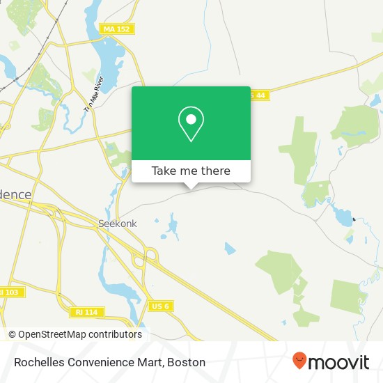 Rochelles Convenience Mart map