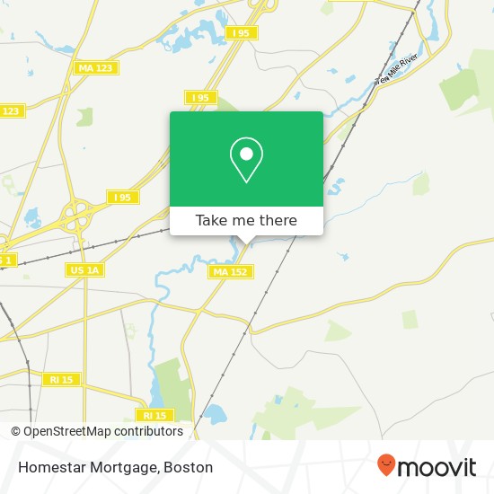 Homestar Mortgage map