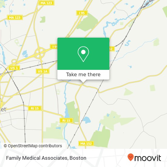 Family Medical Associates map