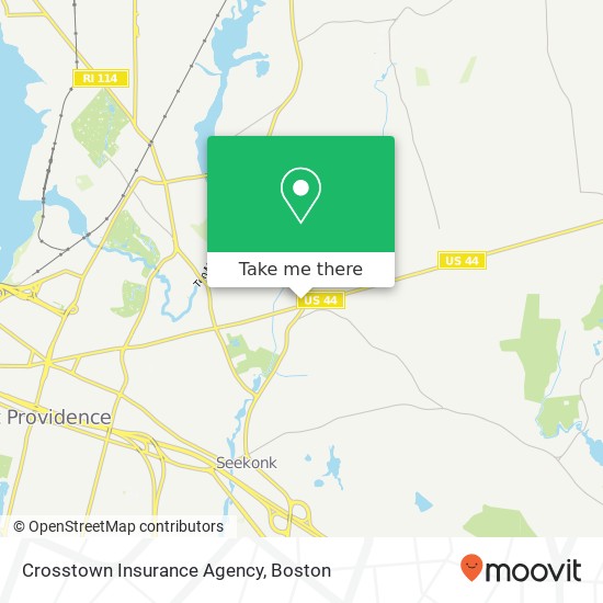 Crosstown Insurance Agency map