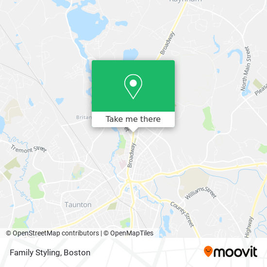 Family Styling map